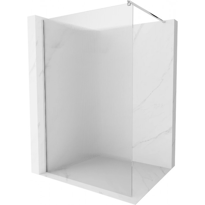 Walk-in dušo sienelė su grublėtu stiklu