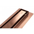 Dušo latakas Rea Neo SLIM PRO brushed copper, vario spalva